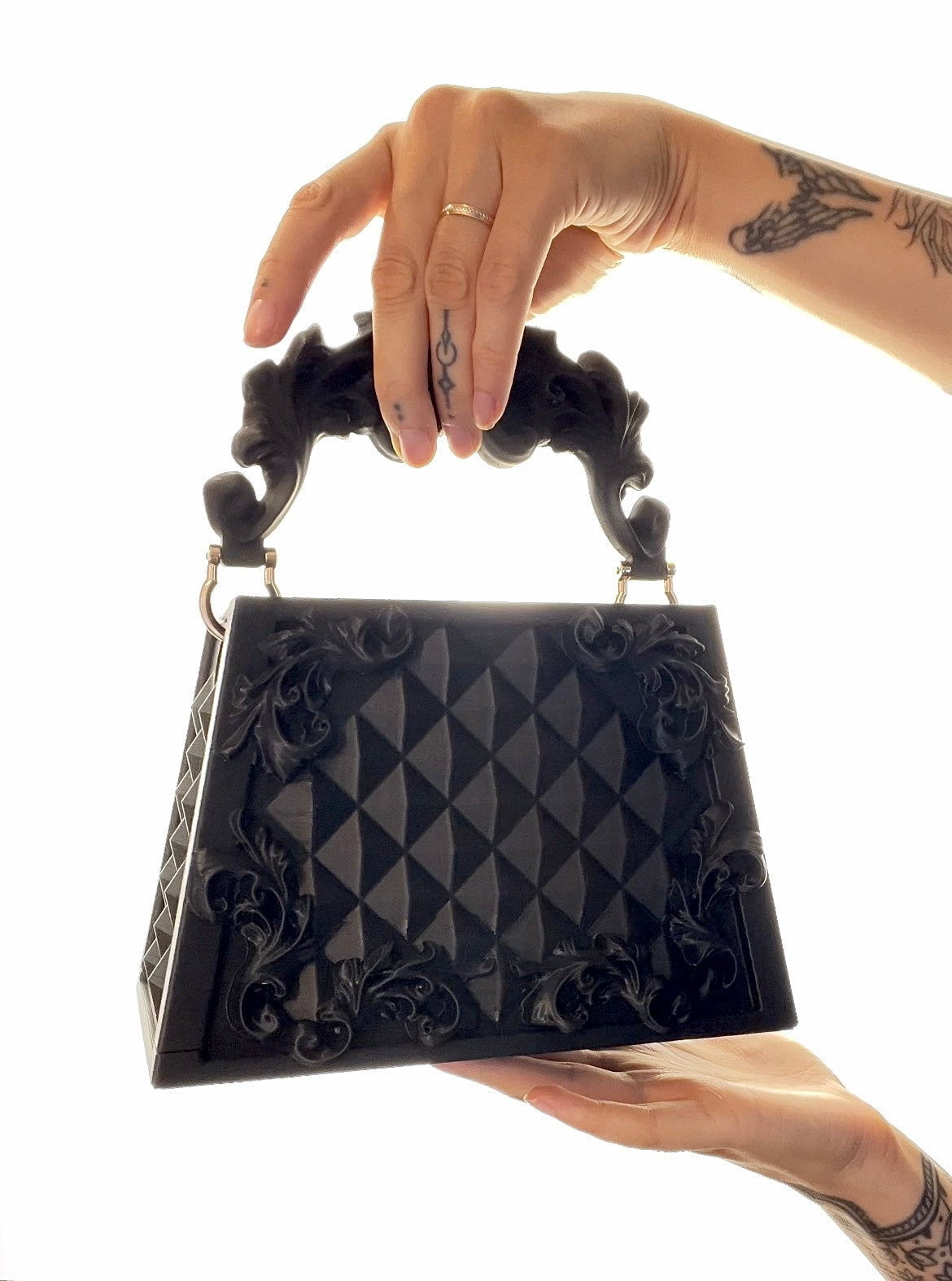 Noir Geometry Bag