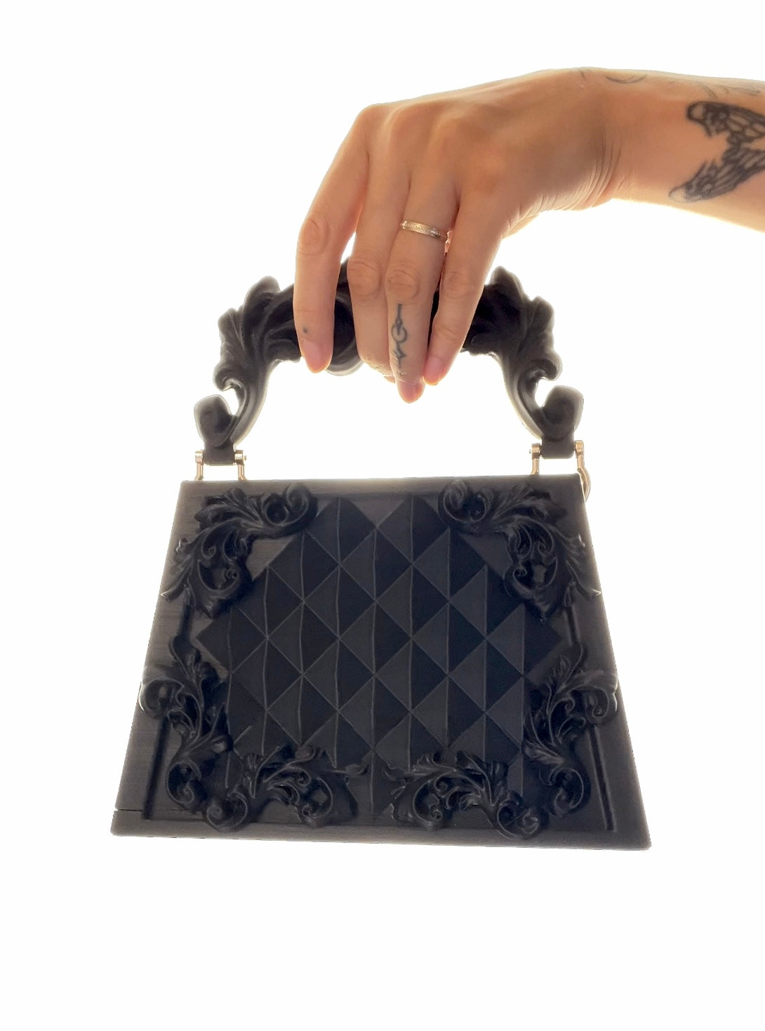 Noir Geometry Bag