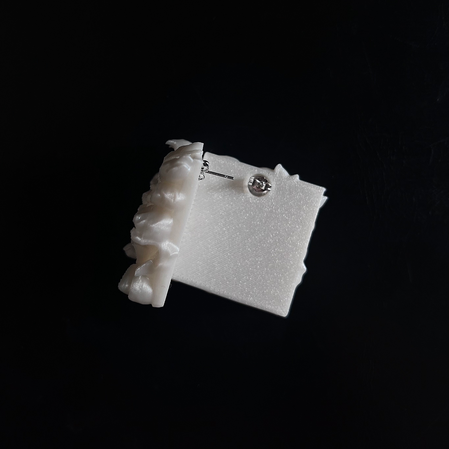 Acanthus Earrings | Pearl