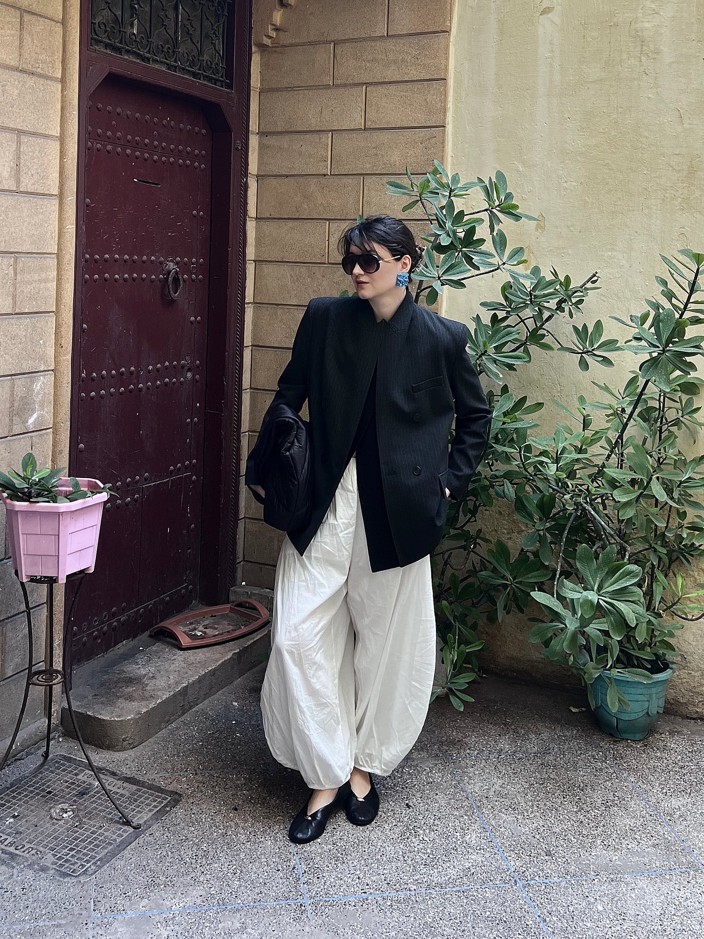 Acanthus Earrings | Green