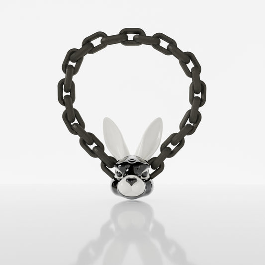 Bad Bunny | Black Necklace