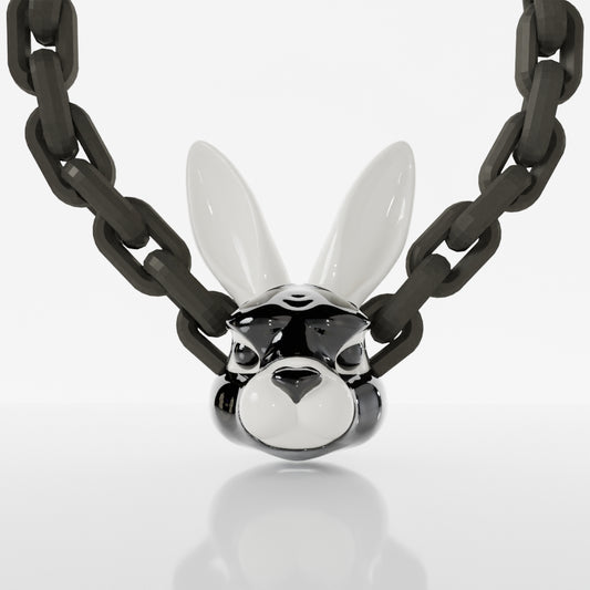 Bad Bunny | Black Necklace