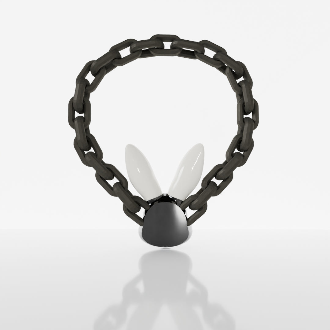 Bad Bunny | Black Necklace