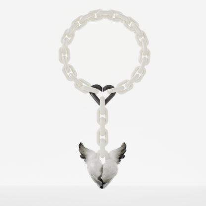 FALLING ANGEL Necklace | Pearl (3 in 1)