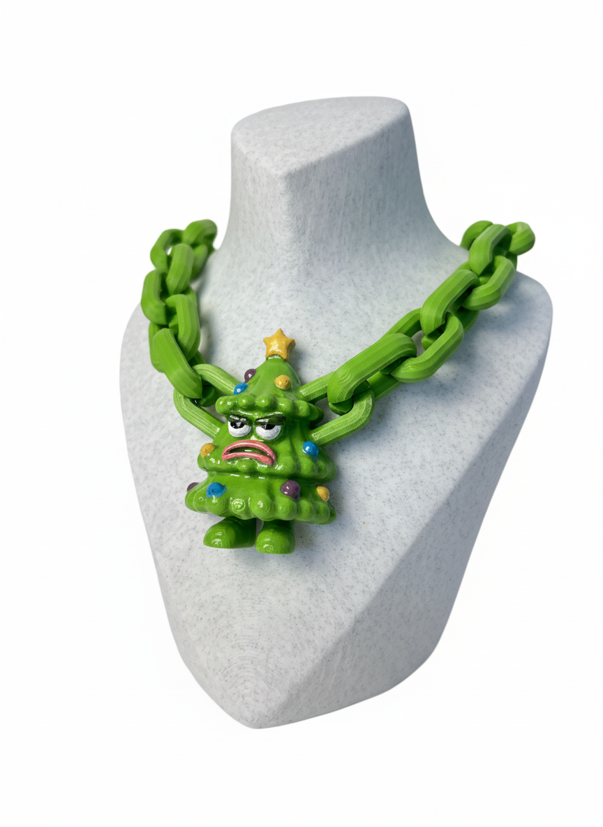 Grumpy Tree Necklace