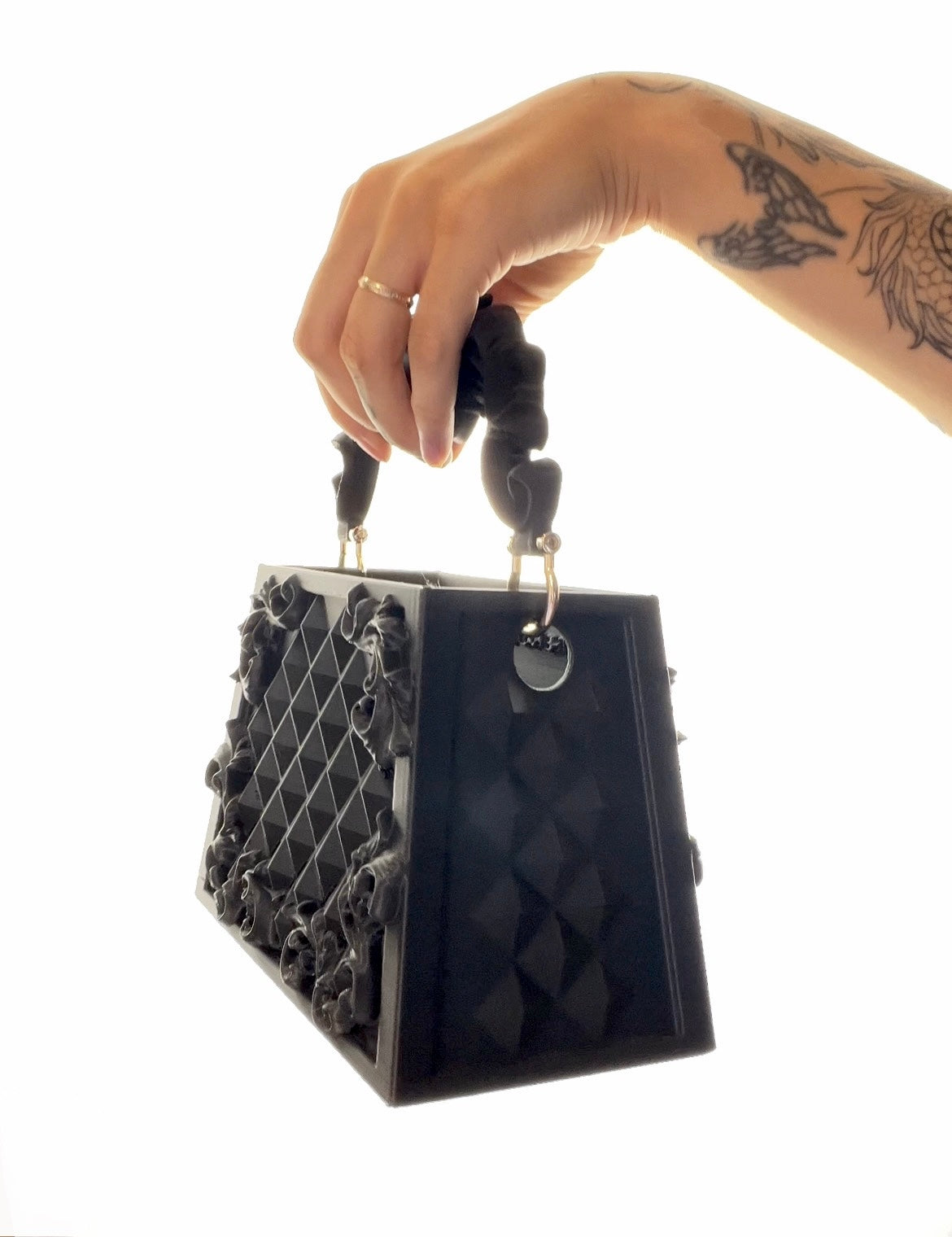 Noir Geometry Bag