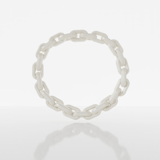 THE CHAIN Necklace | Pearl