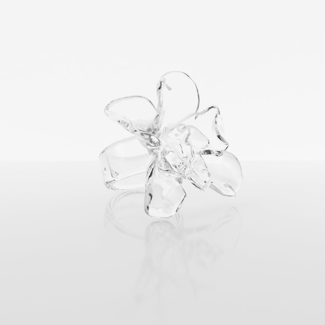 WILD ORCHID | Crystal-Clear Ring