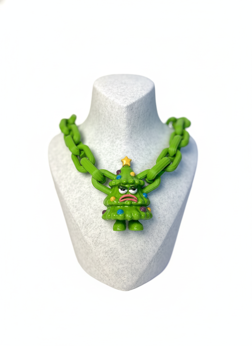 Grumpy Tree Necklace